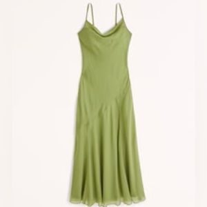 Abercrombie & Fitch Cowl Neck Maxi Dress